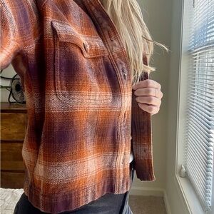 Madewell Flannel Shirt Jacket XS